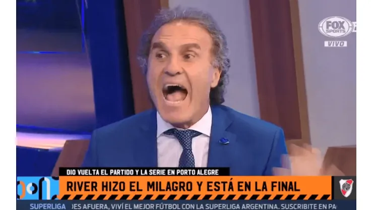 Ruggeri es todos nosotros ante una posible final River-Boca: "¡Sangre!"