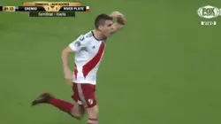 Se gritó con todo en River: Borré descontó a diez minutos del final