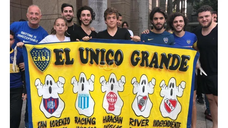 La reacción de los hinchas de Boca en Sao Paulo apenas River clasificó a la final