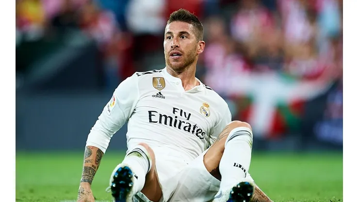 Sergio Ramos y una actitud un tanto polémica.