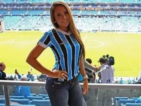La tristeza de la hija del técnico de Gremio antes del partido ante River