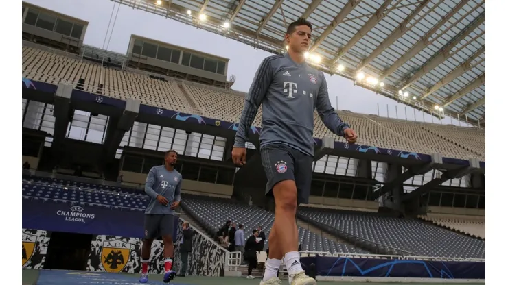¿SE MARCHA? James Rodríguez podría dejar Bayern Múnich en enero (Foto: Getty).