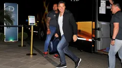 River pasó la noche en Brasil, donde varios hinchas de Gremio tiraron bombas de estruendo