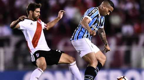 Así jugó River en el partido de ida.