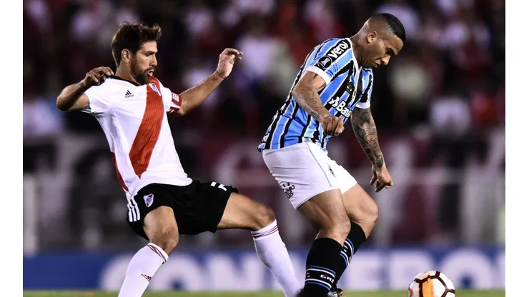 Así jugó River en el partido de ida.