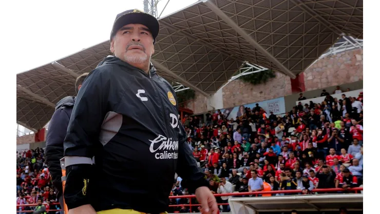 Maradona recibió un saludo muy especial del Dorados por su cumpleaños.