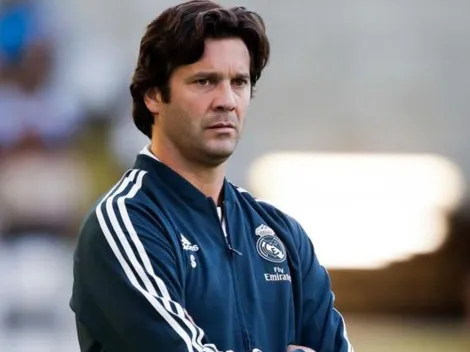 Apenas se sentó en conferencia, a Solari le preguntaron por Lopetegui y Zidane