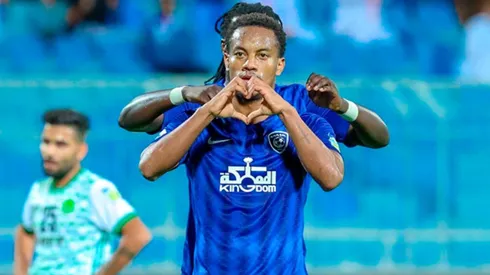 Desde que llegó a Arabia Saudita, el volante no había logrado concretar.