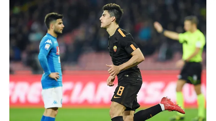 Nápoli vs Roma por la Serie A.