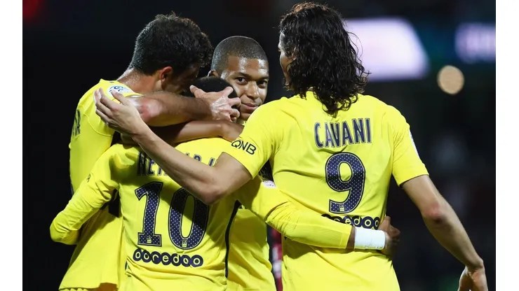Olympique Marsella vs PSG por la Ligue 1.