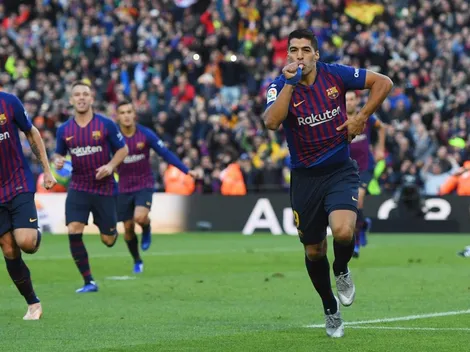 Suárez se adueñó del Clásico y Barcelona festejó ante Real Madrid