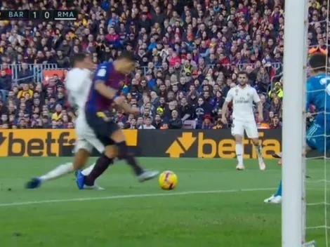 VAR, penal y balazo del Pistolero Suárez al corazón de Real Madrid