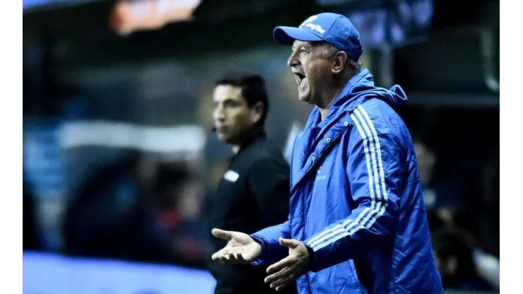 Scolari hizo reír a todos en la conferencia de prensa.