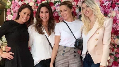 Wanda Nara festejó el cumpleaños de su hija con sus amiguitas y la pareja que no podían faltar