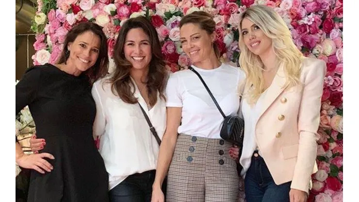 Wanda Nara festejó el cumpleaños de su hija con sus amiguitas y la pareja que no podían faltar