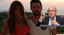 Se va a enojar Antonella: Blatter rompió el silencio para decir que Messi es el novio ideal para su hija
