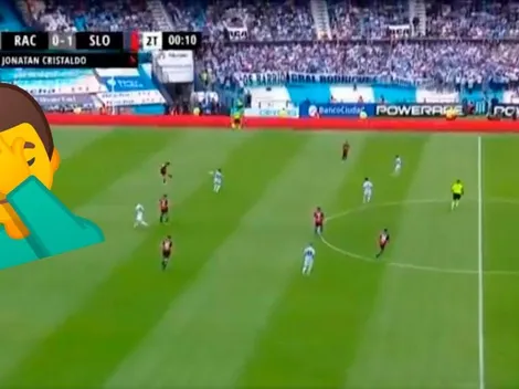 Con el gol que acaba de hacer Racing, San Lorenzo se convirtió en el equipo más verde de la Superliga