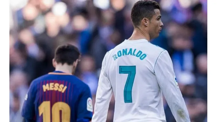 El meme viral de Messi y Cristiano Ronaldo mientras se disputa El Clásico de España