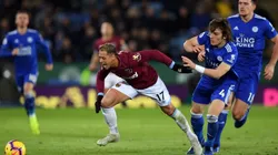 Chicharito no pudo desnivelar.