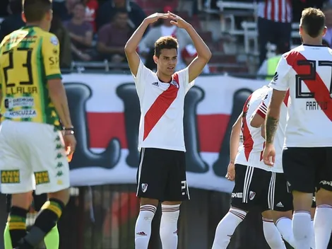 Ferreira hizo un gol de otro partido y River le ganó a Aldosivi pensando en Gremio