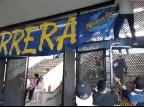 Ya hay clima de clásico: la afición del América tomó la estación Fray Servando