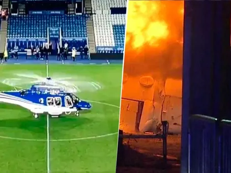 Un accidente de helicóptero tiene en vilo a todo el Leicester City