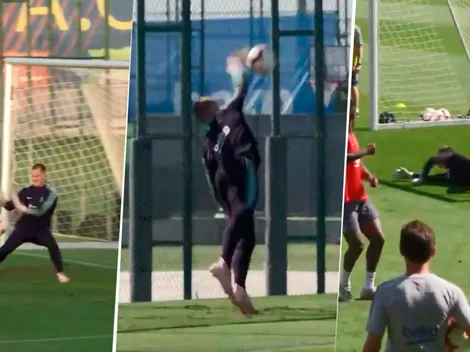 Con un video de ter Stegen, Barcelona le quiere meter miedo al Real Madrid