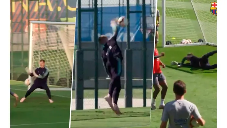Con un video de ter Stegen, Barcelona le quiere meter miedo al Real Madrid