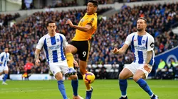 Foto de Raúl Jiménez, jugador del Wolverhampton.
