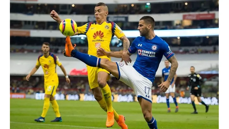 Cruz Azul vs América (Foto: Televisa Deportes)