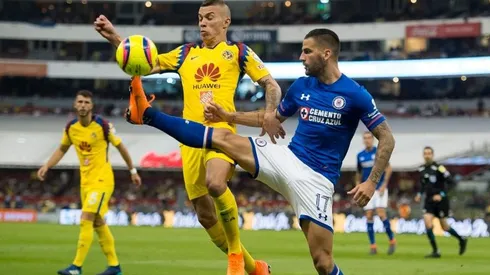 Cruz Azul vs América (Foto: Televisa Deportes)