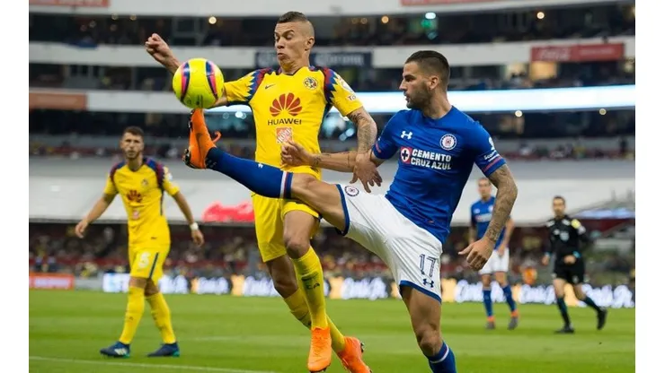 Cruz Azul vs América (Foto: Televisa Deportes)