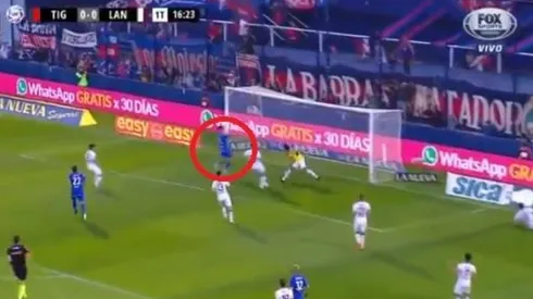 Juan Cavallaro y una acción increíble.