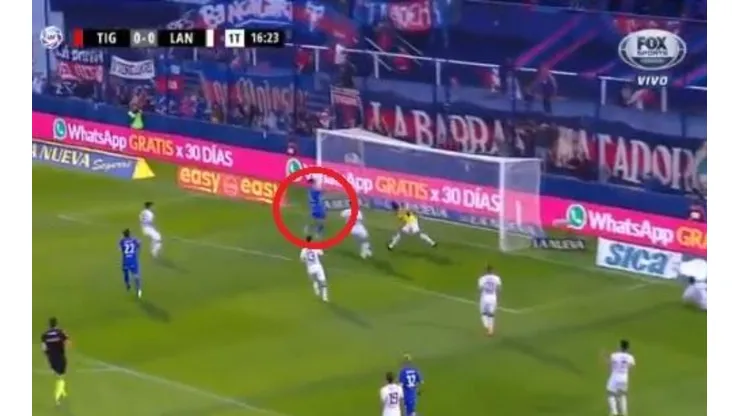 Juan Cavallaro y una acción increíble.