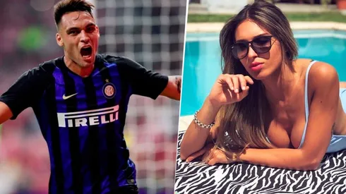 Casi como Icardi y Wanda Nara: la fotito que subió la novia de Lautaro Martínez a Instagram