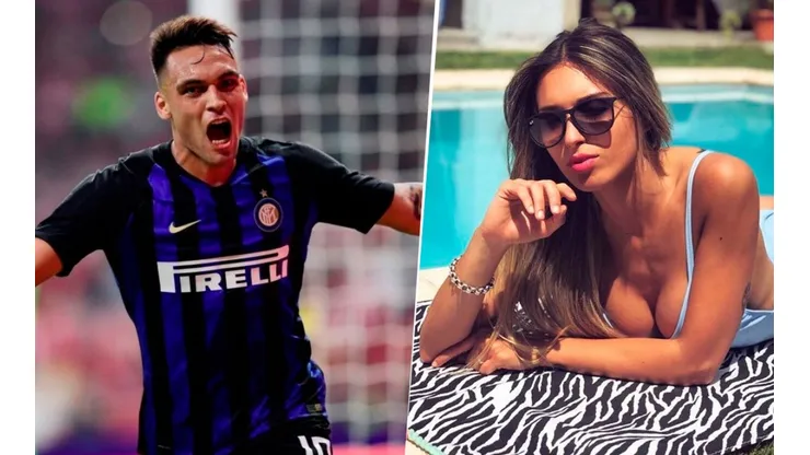 Casi como Icardi y Wanda Nara: la fotito que subió la novia de Lautaro Martínez a Instagram