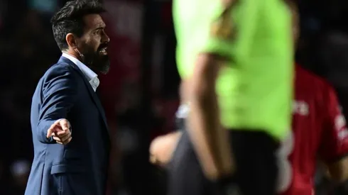 Eduardo Domínguez, entrenador de Colón.