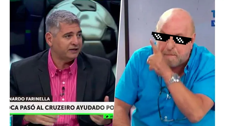 El épico trolleo de Pagani a Farinella que aplaudió todo Twitter
