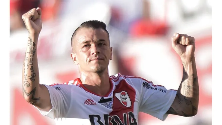 D´Alessandro se puso la camiseta de River para hablar sobre el cruce entre Palmeiras y Boca
