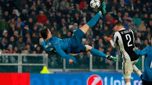 El portugués marcó el mejor gol de su carrera justamente ante la Juve, su equipo actual.