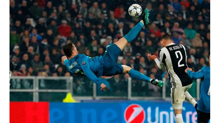 El portugués marcó el mejor gol de su carrera justamente ante la Juve, su equipo actual.