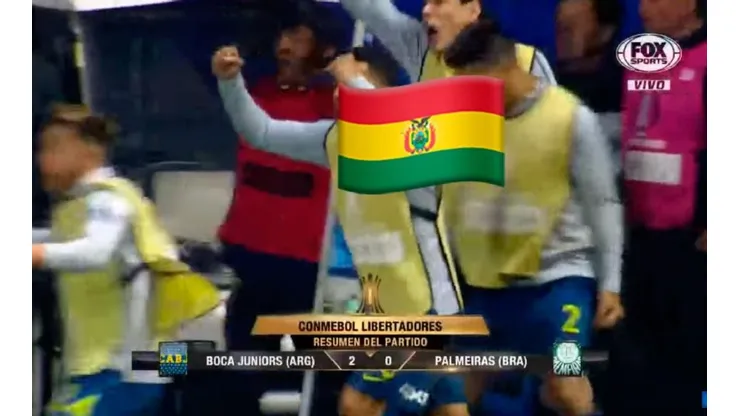 Lampe gritó el gol como un hincha de Boca.