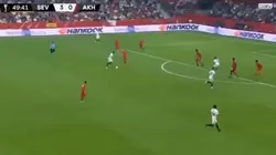 Muriel se sumó a la goleada del Sevilla por la Europa League