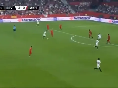 Muriel se sumó a la goleada del Sevilla por la Europa League