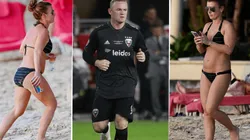La mujer de Rooney enamoró a todos en las playas de Barbados