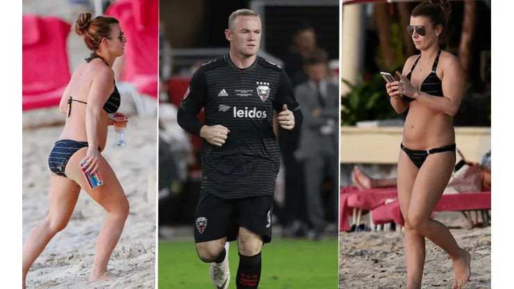 La mujer de Rooney enamoró a todos en las playas de Barbados