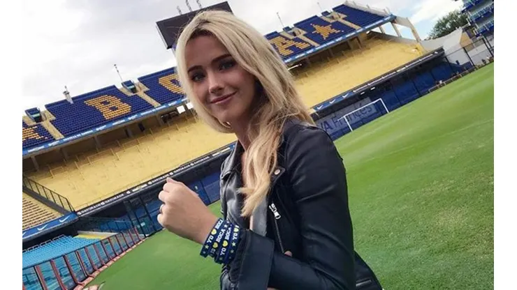 El detalle de Sol Rivas que prueba que lleva a Boca a todos lados