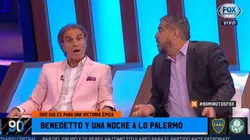 Foto de Ruggeri en el programa de Fox Sports.