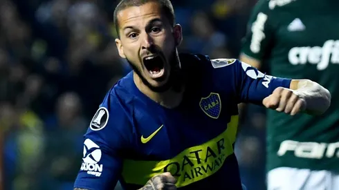 Foto de Darío Benedetto, jugador de Boca.