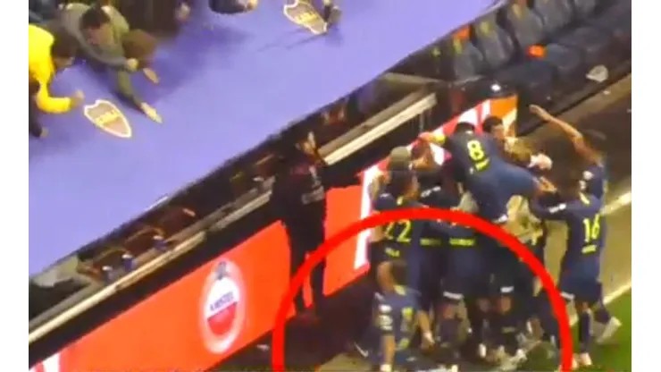 Más bostero que la Bombonera: el festejo de Pavón en el gol de Boca que pocos vieron